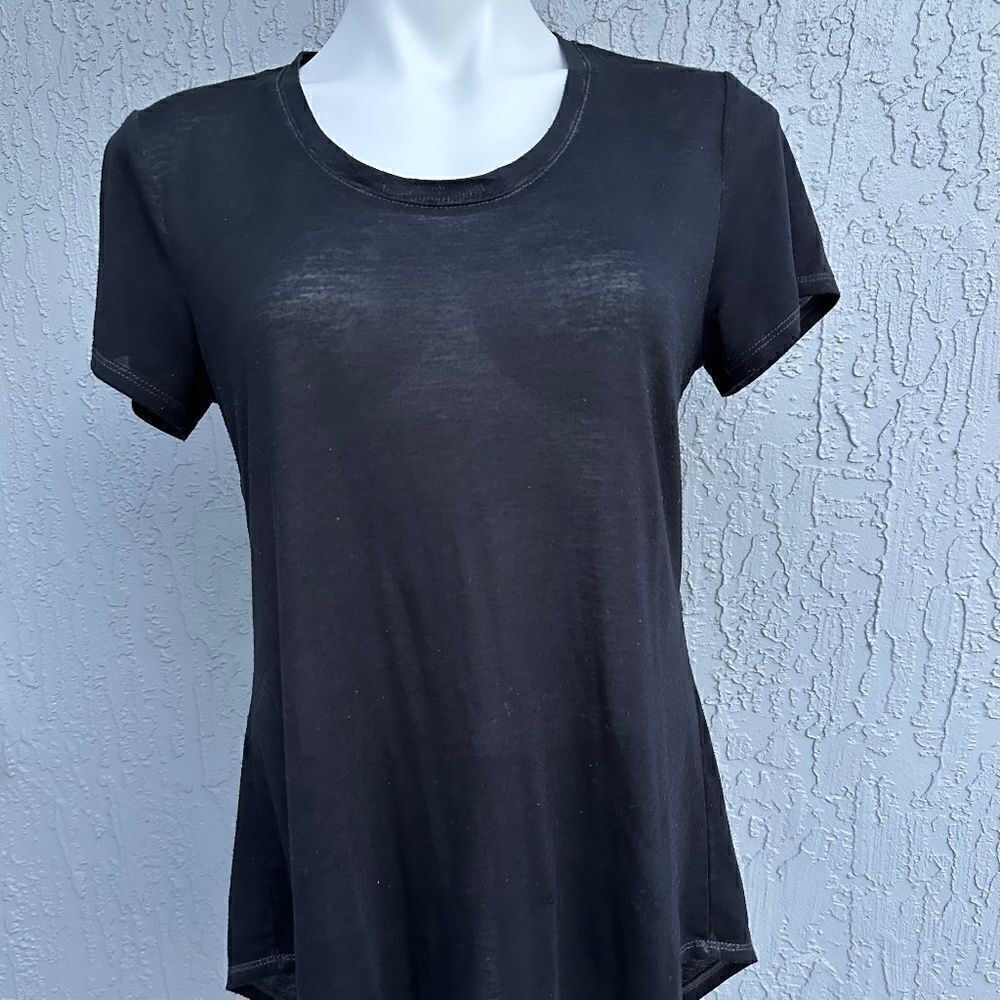 Te Verde Cutout Back Top Black M EUC